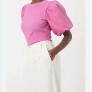 ❤️ A New Day Pink Puff Sleeve Blouse size xl